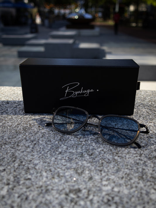 Byakuya Grey Glasses